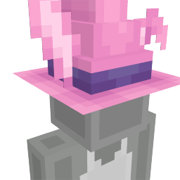 Thumbnail of the Minecraft Bedrock Marketplace product Bunny Witch Hat created by Polymaps.