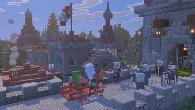 Screenshot of the Minecraft Bedrock Marketplace product Carts & Carriages Add-On created by Polymaps.