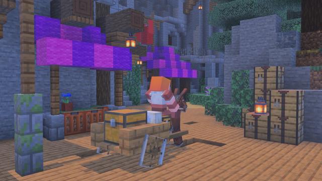 Screenshot of the Minecraft Bedrock Marketplace product Carts & Carriages Add-On created by Polymaps.