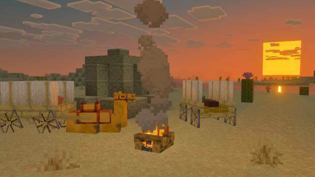 Screenshot of the Minecraft Bedrock Marketplace product Carts & Carriages Add-On created by Polymaps.