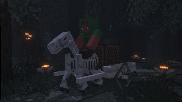 Screenshot of the Minecraft Bedrock Marketplace product Carts & Carriages Add-On created by Polymaps.