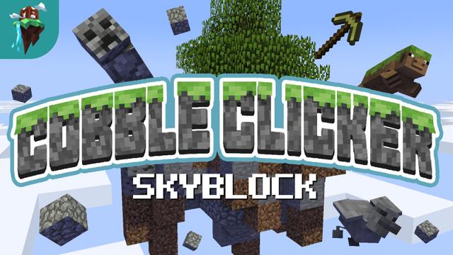 Thumbnail of the Minecraft Bedrock Marketplace product Cobble Clicker created by Polymaps.