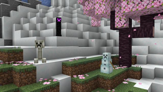 Screenshot of the Minecraft Bedrock Marketplace product Crafty Creepers Add-On created by Polymaps.