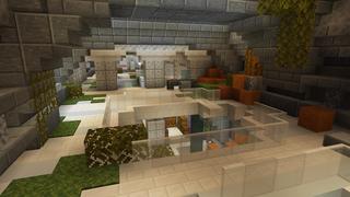 Screenshot of the Minecraft Bedrock Marketplace product Crash Site created by Polymaps.