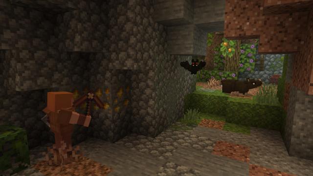 Screenshot of the Minecraft Bedrock Marketplace product Dungeon Delvers created by Polymaps.