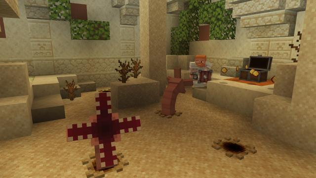 Screenshot of the Minecraft Bedrock Marketplace product Dungeon Delvers created by Polymaps.