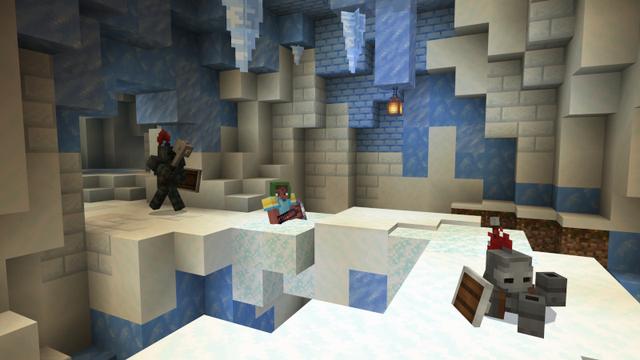 Screenshot of the Minecraft Bedrock Marketplace product Dungeon Delvers created by Polymaps.