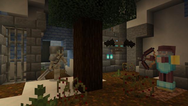 Screenshot of the Minecraft Bedrock Marketplace product Dungeon Delvers created by Polymaps.