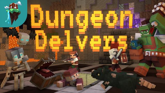 Thumbnail of the Minecraft Bedrock Marketplace product Dungeon Delvers created by Polymaps.