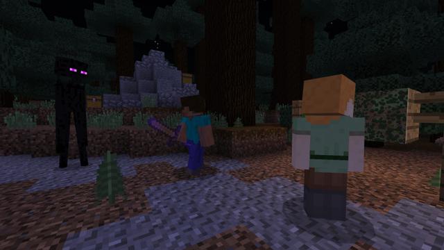 Enderman's Forest by Polymaps | CHUNK - Minecraft Bedrock Marketplace ...