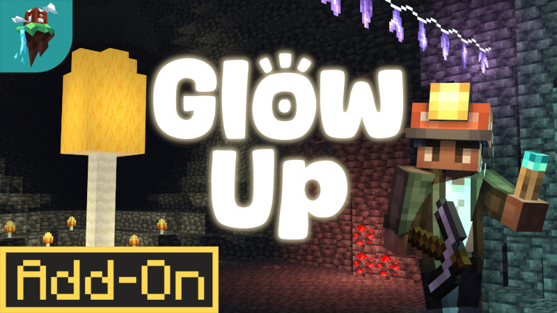 Thumbnail of the Minecraft Bedrock Marketplace product Glow Up: RGB Lights Add-On created by Polymaps.