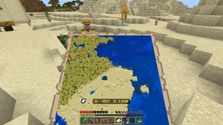 Screenshot of the Minecraft Bedrock Marketplace product Info Items Add-On created by Polymaps.