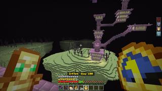 Screenshot of the Minecraft Bedrock Marketplace product Info Items Add-On created by Polymaps.