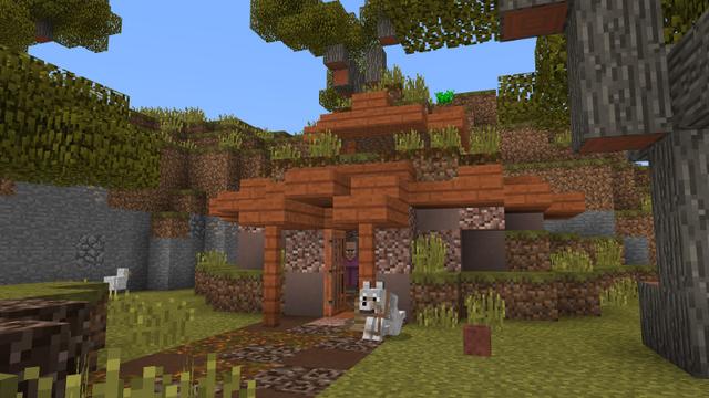 Screenshot of the Minecraft Bedrock Marketplace product Isles of Aeria created by Polymaps.