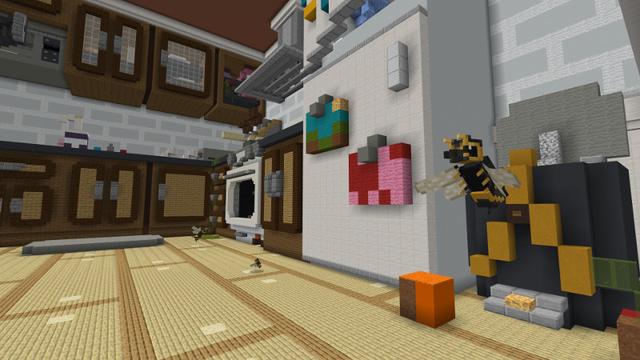 Screenshot of the Minecraft Bedrock Marketplace product Mouse House created by Polymaps.