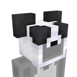 Thumbnail of the Minecraft Bedrock Marketplace product Panda Hat created by Polymaps.