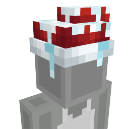 Thumbnail of the Minecraft Bedrock Marketplace product Snowy Hat created by Polymaps.