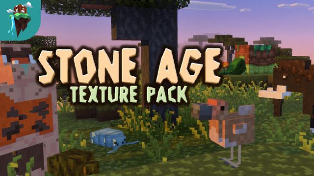 Thumbnail of the Minecraft Bedrock Marketplace product Steinzeit Textur Pack created by Polymaps.