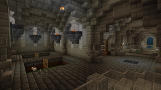 Screenshot of the Minecraft Bedrock Marketplace product Stoneridge Keep created by Polymaps.