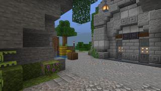 Screenshot of the Minecraft Bedrock Marketplace product Stoneridge Keep created by Polymaps.