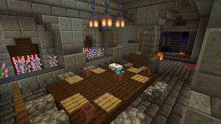 Screenshot of the Minecraft Bedrock Marketplace product Stoneridge Keep created by Polymaps.