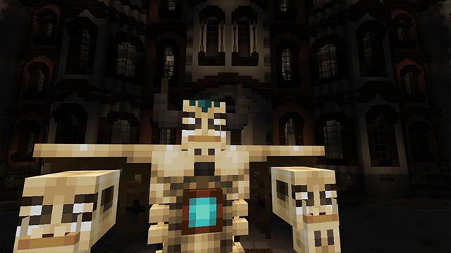 Screenshot of the Minecraft Bedrock Marketplace product Asylum created by Project Moonboot.