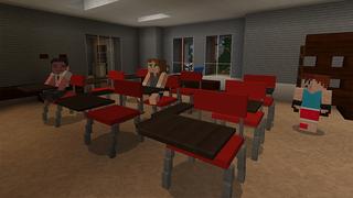 Screenshot of the Minecraft Bedrock Marketplace product Back To School created by Project Moonboot.