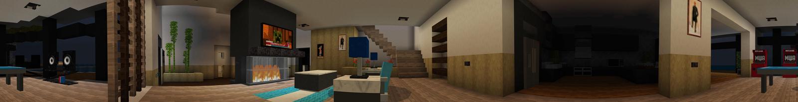 Panorama of the Minecraft Bedrock Marketplace product Beast Island created by Project Moonboot.