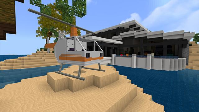 Screenshot of the Minecraft Bedrock Marketplace product Beast Island created by Project Moonboot.