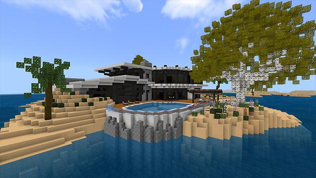 Screenshot of the Minecraft Bedrock Marketplace product Beast Island created by Project Moonboot.