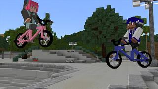 Screenshot of the Minecraft Bedrock Marketplace product BMX created by Project Moonboot.