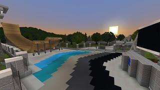 Screenshot of the Minecraft Bedrock Marketplace product BMX created by Project Moonboot.