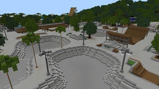 Screenshot of the Minecraft Bedrock Marketplace product BMX created by Project Moonboot.