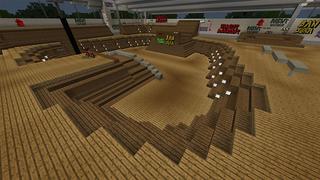 Screenshot of the Minecraft Bedrock Marketplace product BMX created by Project Moonboot.