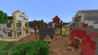 Screenshot of the Minecraft Bedrock Marketplace product Coal Town Survival created by Project Moonboot.