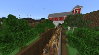 Screenshot of the Minecraft Bedrock Marketplace product Coal Town Survival created by Project Moonboot.