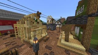 Screenshot of the Minecraft Bedrock Marketplace product Coal Town Survival created by Project Moonboot.