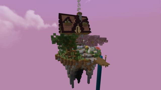Screenshot of the Minecraft Bedrock Marketplace product Eastern Skylands created by Project Moonboot.