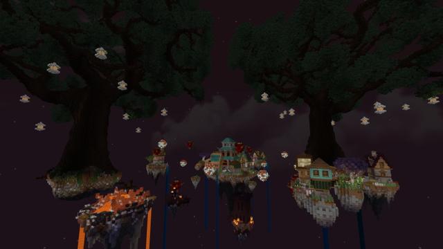 Screenshot of the Minecraft Bedrock Marketplace product Eastern Skylands created by Project Moonboot.