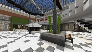 Screenshot of the Minecraft Bedrock Marketplace product Ender Grove Mall created by Project Moonboot.