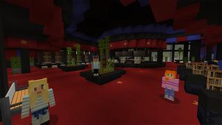 Screenshot of the Minecraft Bedrock Marketplace product Ender Grove Mall created by Project Moonboot.