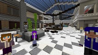 Screenshot of the Minecraft Bedrock Marketplace product Ender Grove Mall created by Project Moonboot.