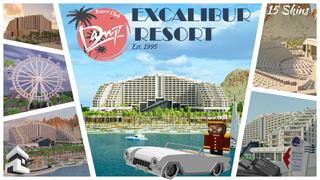 Thumbnail of the Minecraft Bedrock Marketplace product Excalibur Resort created by Project Moonboot.