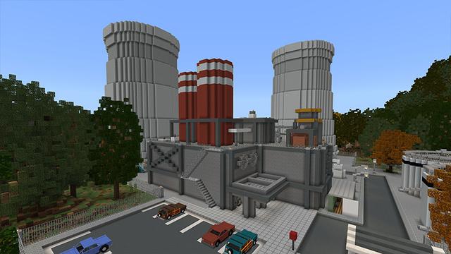 Screenshot of the Minecraft Bedrock Marketplace product Fallbrook 1985 created by Project Moonboot.