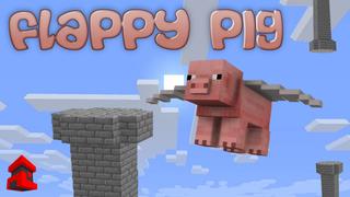 Thumbnail of the Minecraft Bedrock Marketplace product Flappy Pig created by Project Moonboot.