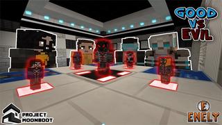 Thumbnail of the Minecraft Bedrock Marketplace product Good vs Evil created by Project Moonboot.