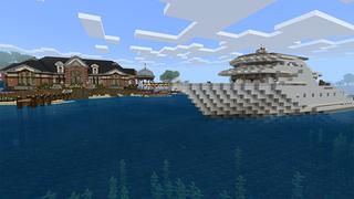 Screenshot of the Minecraft Bedrock Marketplace product Hideaway created by Project Moonboot.