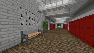 Screenshot of the Minecraft Bedrock Marketplace product High School Roleplay created by Project Moonboot.