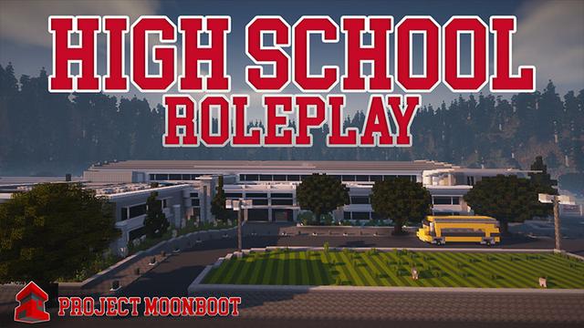 Thumbnail of the Minecraft Bedrock Marketplace product High School Roleplay created by Project Moonboot.