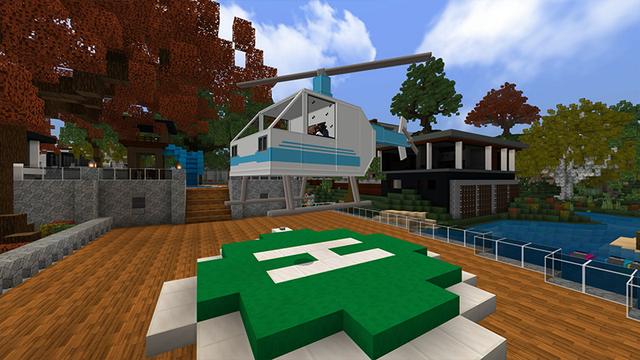 Screenshot of the Minecraft Bedrock Marketplace product Millionaires Club created by Project Moonboot.